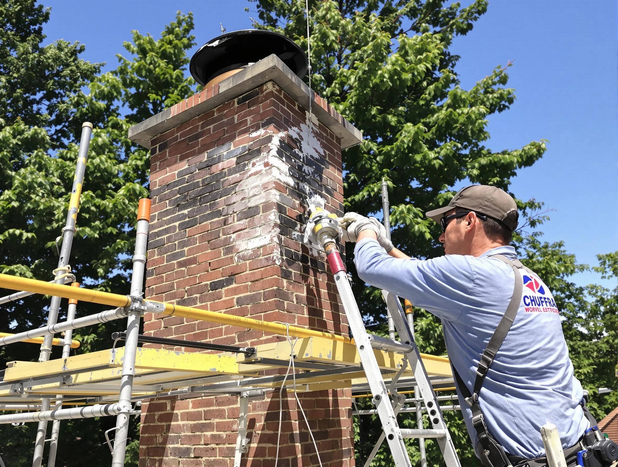 Structural chimney repair by Derby Chimney Sweep in Derby, CO