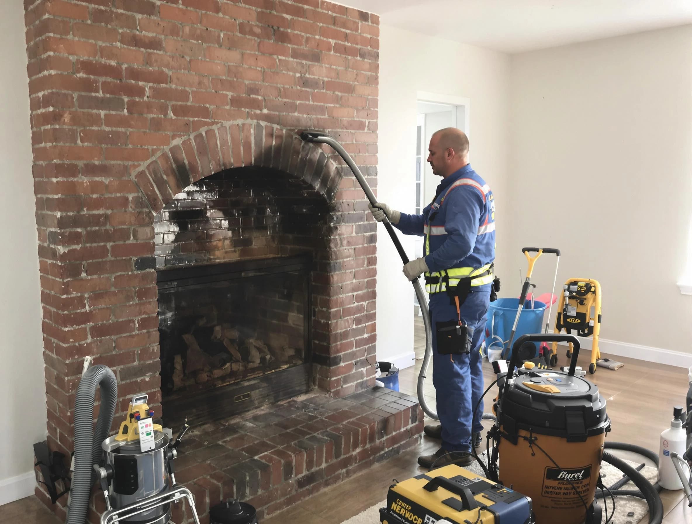 Derby Chimney Sweep expert performing detailed chimney sweep in Derby, CO