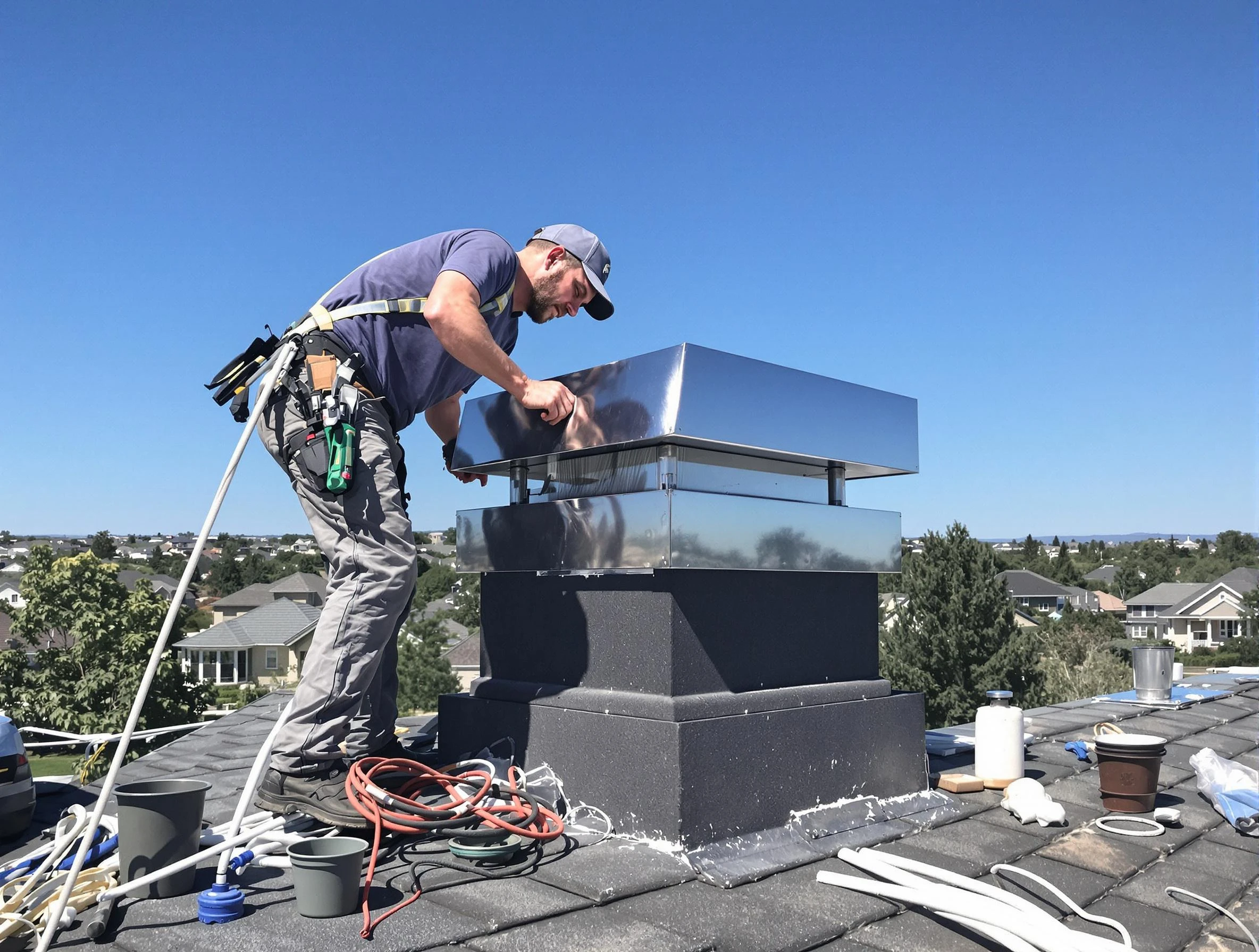Chimney Cap Services service in Derby, CO